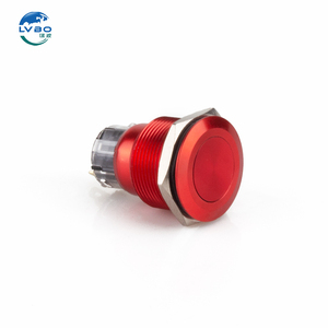 LVBO Ip67 22mm Metal Waterproof Momentary Piezo <strong>Switch</strong> 4A 12VDC Led Touch Button <strong>Switches</strong> <strong>12x12</strong> Push Button Micro <strong>Switch</strong> - Product Image 2