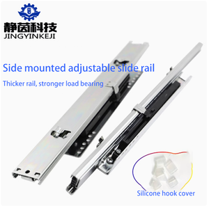 Có thể điều chỉnh khoảng cách kéo giỏ đặc biệt đệm trượt đường sắt cho tủ bếp/bát giỏ tủ/gia vị giỏ bên & dưới núi - Product Image 2