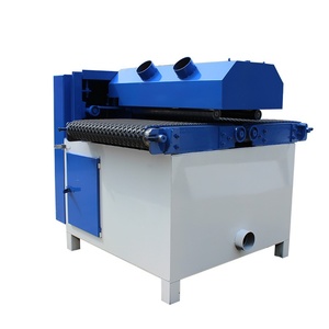 Otomatik yatay ahşap kesme makinesi çok bıçak dairesel Rip masa şerit testere kare tahta düzeltici ahşap çerçeve testere - Product Image 5