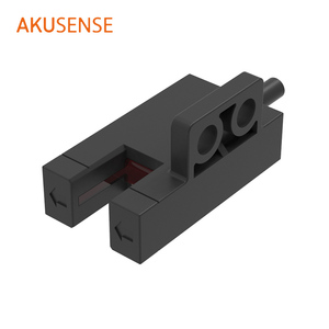 Fabricantes de sensores proxy tipo F Sensor de detección de objetos de 3KHz Sensor óptico ranurado de 5mm de ancho Salida NO/NC - Product Image 2