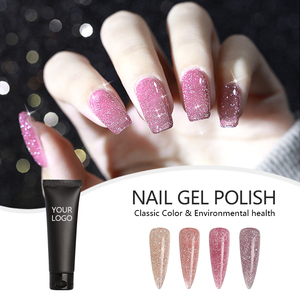 Ücretsiz örnek katı oluşturucu poli tırnak jeli kiti poli jel seti uv led lamba ile poli jel tırnak kiti - Product Image 2