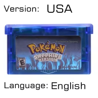เกม GBA 32บิตตลับเกมวิดีโอเกมเกม pokmon ชุดคอนโซลการ์ดทับทิม fiered ไพลิน LeafGreen emered USA สำหรับ GBA NDS - Product Image 3
