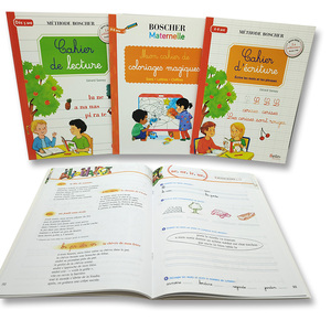 Different Levels Langusges Customized Softcover <strong>Book</strong> with Holes