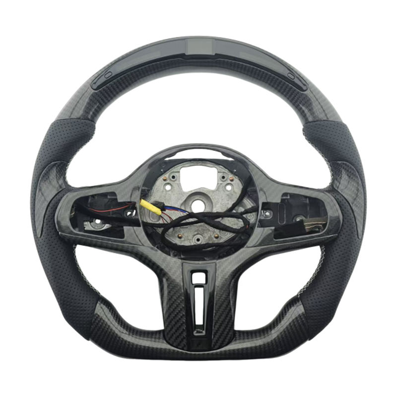 G30 Carbon+led+Leather+white stitching