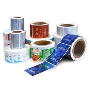 Vinil yapışkan baskı yapıştırıcı etiketleri özel barkod rulo etiket etiket fabrika özel özel logo çıkartması mürekkep jet etiket - Product Image 1