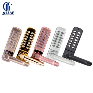 Wasserdichtes digitales Code Keyless-Haustür schloss mit mechanischer Tastatur Druckknopf Passwort Türschloss - Product Image 5