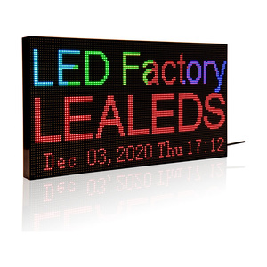 LED-Anzeige bildschirm für den Außenbereich Einstellbares LED-Anzeige modul mit hoher Helligkeit Werbung für LED-Digital-Scrolling-Bildschirm - Product Image 1