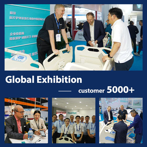 HaoHan 2025 новая H14-F Роскошная Больничная койка для пациентов с 3 двигателями регулируемые кровати для дома для пожилых людей - Product Image 2