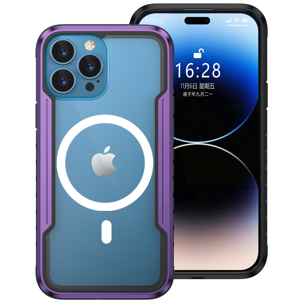 Violet + blanc magnétique