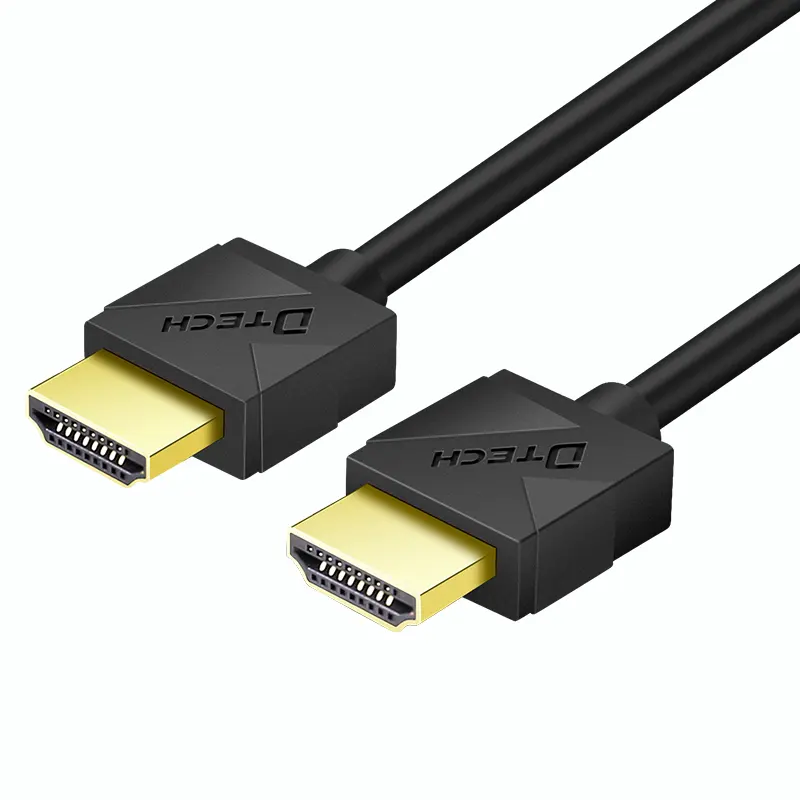 DTECH เครื่องโปรเจคเตอร์,เครื่องโปรเจคเตอร์3d 4K Hdmi เป็น Hdmi ความเร็วสูงบาง0.5ม. 1ม. 1.5ม. 2ม. รองรับ Ethernet HDTV PS4