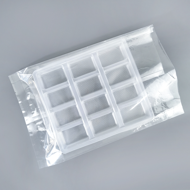 Plateau à 12 grilles avec sac plastique