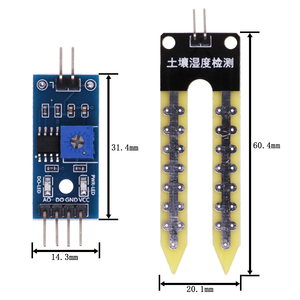 Smart Electronics Soil Moisture Hygrometer Detection <strong>Humidity</strong> <strong>Sensor</strong> Module For <strong>arduino</strong> Development Board DIY Robot Smart Car