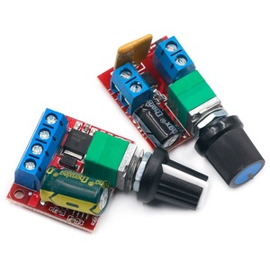 בקר מהירות מנוע <span class=keywords><strong>pwm</strong></span> dc בקר מהירות 5v-35v בקרת מהירות מתג הוביל דימר - Product Image 5