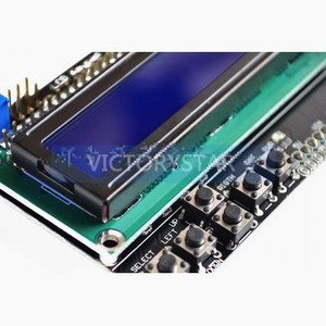 LCD1602 Character <strong>LCD</strong> InputOutput Expansion Board Keypad ShieldThe <strong>LCD</strong> Keypad Shield inputoutput expansion board uses 2line 16 c - Product Image 2