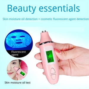 KKS Skin Care Tool Oil Content Analyzer LCD Digital Facial Skin Care Moisture Analyzer Monitor Moisture Skin <strong>Sensor</strong> Detector - Product Image 4
