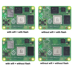 Raspberry Pi Zero W scheda di sviluppo con 1GHz Single Core CPU 512MB RAM Micro USB Power Wireless LAN BLE-Mini PCBA