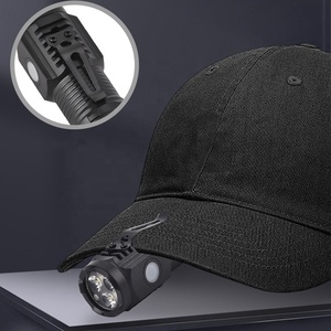 New túi nhựa đèn pin 3LED nam châm kim loại Clip Type-C USB 5 chế độ mini đèn pin - Product Image 6