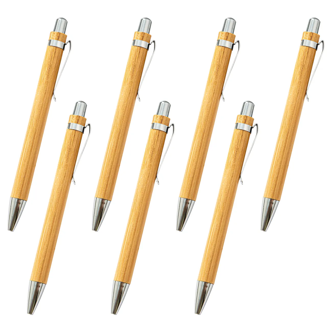 تعزيز ليزر نقش قلم بامبو الطباعة شعار مخصص صديقة للبيئة خشب الخيزران قلم حبر جاف