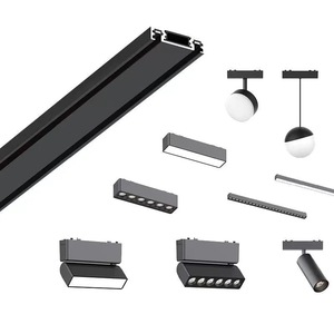 Điện Áp Thấp Lõm Tuyến Tính Đường Sắt Gắn Dali Thay Đổi Độ Sáng Tuya ZigBee Thông Minh Hệ Thống Tại Chỗ COB 48V LED Từ Theo Dõi Ánh Sáng - Product Image 3