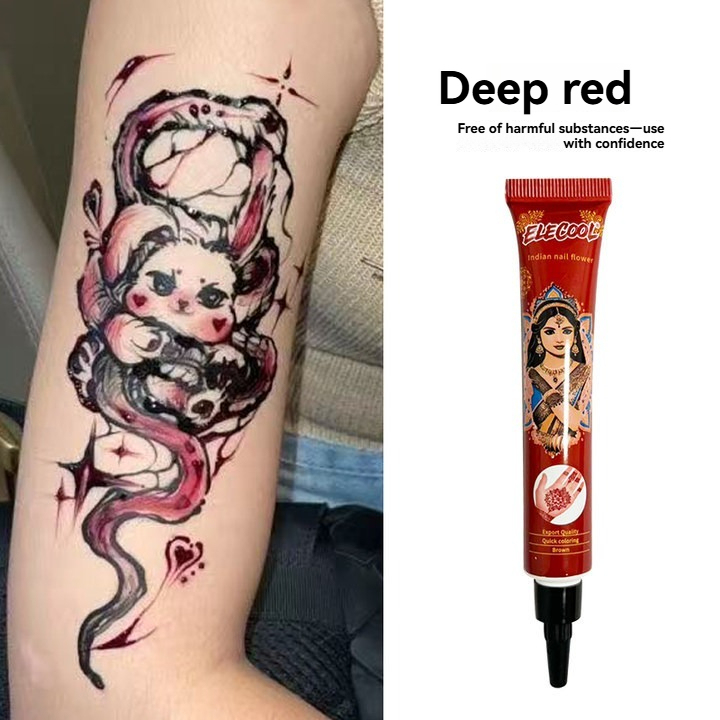 Deep red