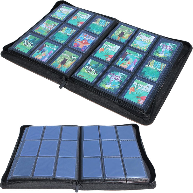 Pages fixes à 9 pochettes, chargement par le haut