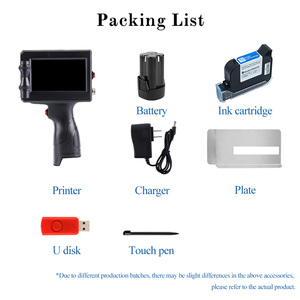 Tragbarer Hand-Tinten strahl drucker/Smart Coder Karton druckmaschine/Zeit datum Handheld-Chargencode-Drucker