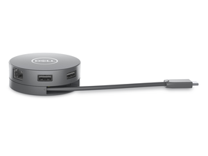 อะแดปเตอร์มัลติพอร์ต USB-C Dell 7-in-1 - DA310 ขนาดกะทัดรัดและพกพา อุปกรณ์เสริมคอมพิวเตอร์เดสก์ท็อปที่เชื่อถือได้สูง - Product Image 6