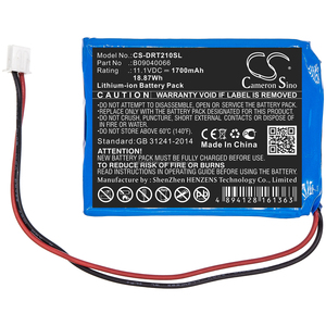 แบตเตอรี่สำหรับ deviser DS2100A, DS2100B, DS2100L, DS2100Q, B09040066 - Product Image 3
