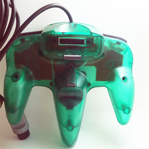 Factory N64 Controller di interfaccia Host trasparente con manico cablato Gamepad a colori per N64 joystick e Controller di gioco - Product Image 5