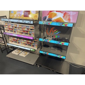 Ultra Wide Bar Shelf Edge Bildschirm Stretched Lcd Display Smart Shelf Supermarkt Werbung mit CMS Software oder Android - Product Image 4