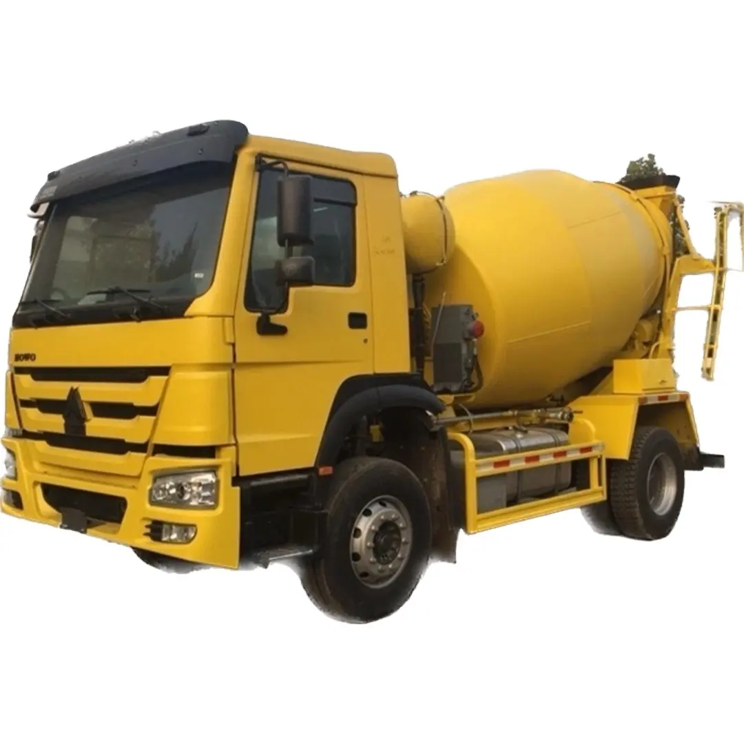 Sinotruk HOWO 4X2 6 Cbm Concrete Mixer Truck with Hydraulic Pump