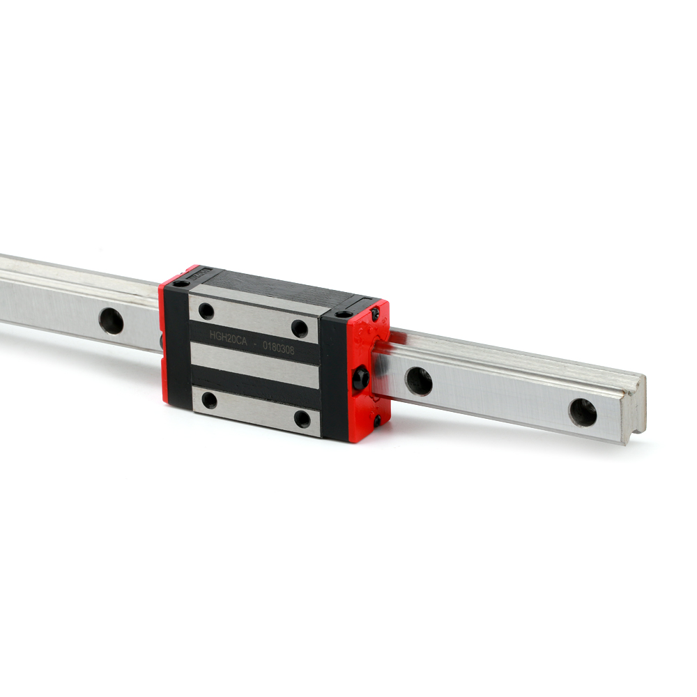 stainless steel miniature linear slide guide rail MGN15 with linear bearing block MGN15C
