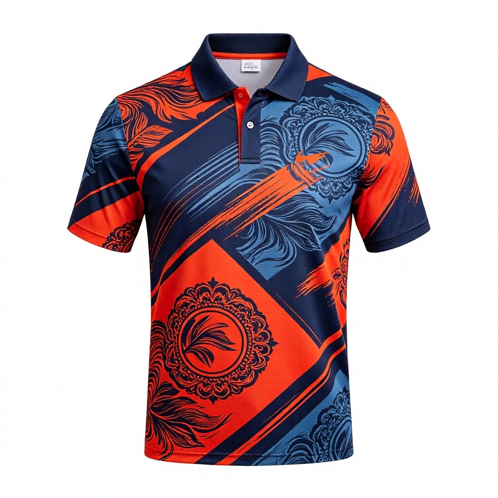 Navy Blue+Red