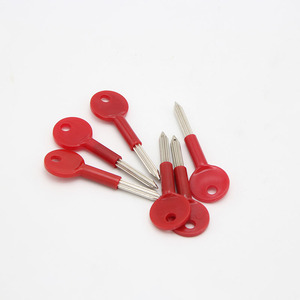 กลอนประตูสีแดงสำหรับดับเพลิงแบบสากลกุญแจล็อกอย่างดีแบบเรียบง่าย - Product Image 2