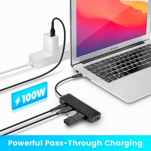 Multifunktion konverter USB Typ C Splitter Hub Adapter 3 * USB 3.0 Typ C PD Power HDM und 3,5mm Buchse für Smart Home - Product Image 4