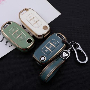 Uzaktan 3 düğmeler araba anahtarı durum kapak için Lada Renault Renault Renault Megane Clio Captur Captur için anahtar çantası kabuk anahtarlık - Product Image 1