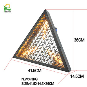 200W Triangle Mini <strong>LED</strong> RGB Golden Retro Stage Matrix Retro Light Disco Retro Stage Light - Product Image 4