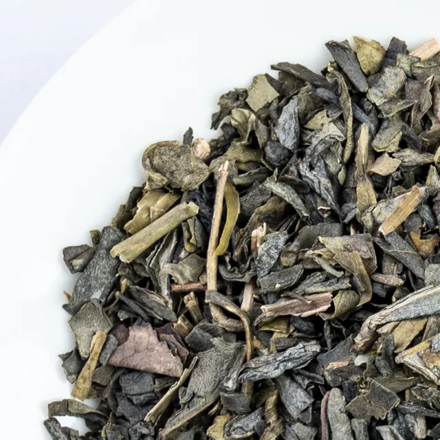 Té chino Chunmee Té orgánico saludable de etiqueta privada Té verde de hojas sueltas