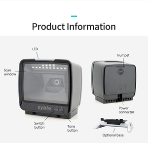 Table <strong>Reader</strong> Portable Wired Usb 1D 2D Bar Qr <strong>Code</strong> <strong>Reader</strong> Desktop Barcode Scanner