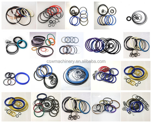 Máy Xúc Con Dấu Thủy Lực Bộ Dụng Cụ Xô Trục Con Dấu Dầu Cho Doosan Dx200 Dx280 Pin Trục Bụi Con Dấu Kit Xô Thanh Bụi Phòng Chống - Product Image 6