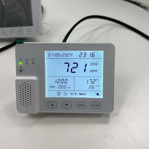 RS485 Ndir CO2センサーリレー出力温度CO2湿度ファンコントローラー屋内空気品質IAQセンサーモニターおよび制御 - Product Image 3