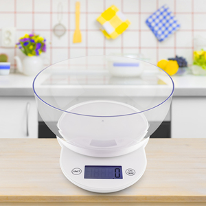 Vendita calda bilancia elettronica da cucina con ciotola da 1,8 l e Display LCD funzione Timer conto alla rovescia - Product Image 5