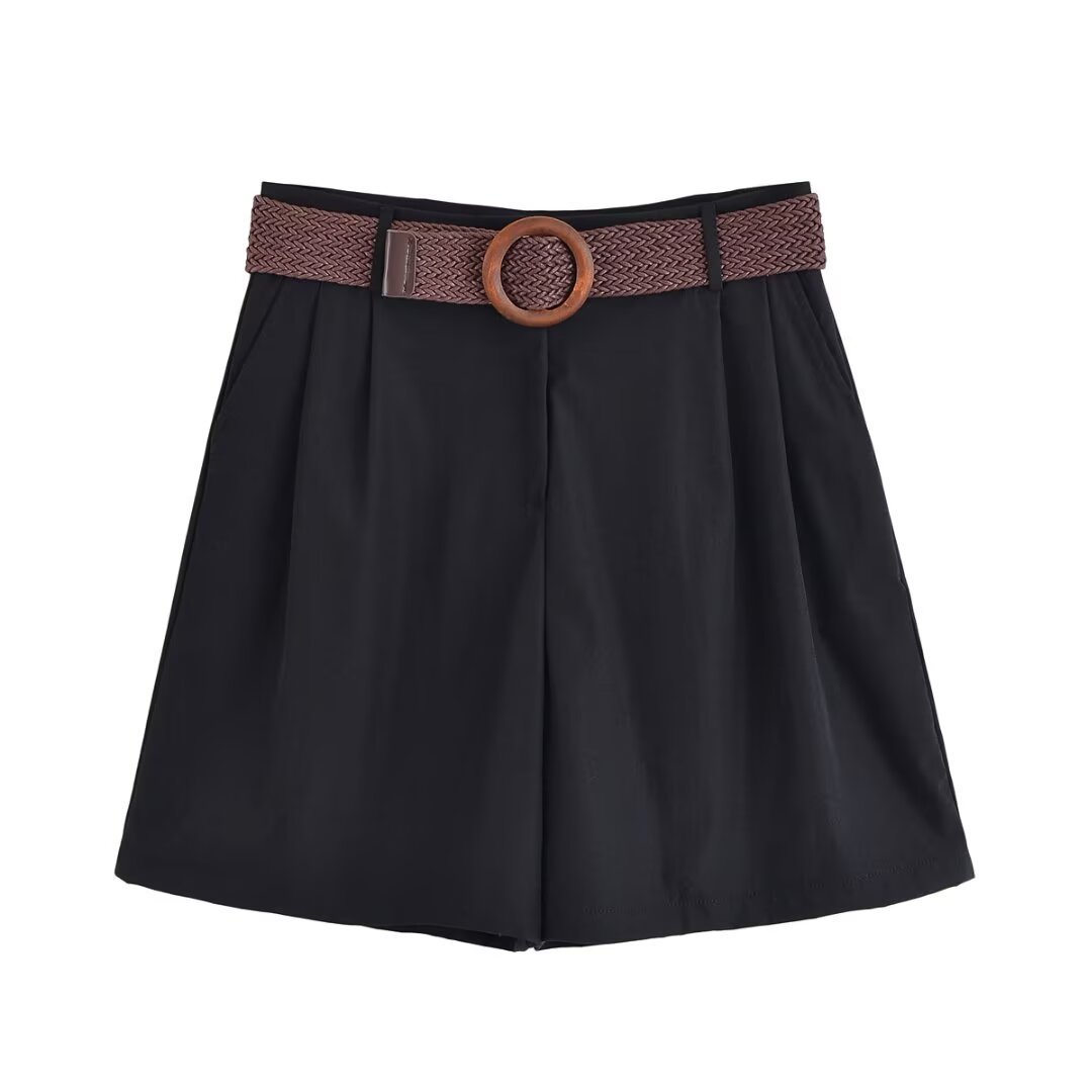 Black casual pants