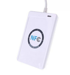 13.56MHZポータブルNFCライターリーダーRFID ISO14443 USB非接触NFCカードリーダー - Product Image 1