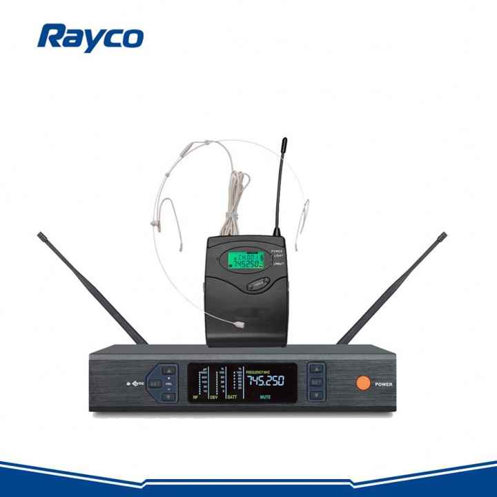 Single bodypacks with headset mic