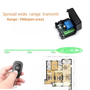 AC220V 433MHZ 10A 2CH Telescopic Rod Motor Light Switch Transmitter 433mhz <strong>Remote</strong> Wireless <strong>Remote</strong> Control Switch - Product Image 6