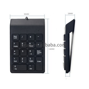 Mini 2.4GHz Wireless <strong>Numeric</strong> Keypad Numpad 18 Keys Digital <strong>Keyboard</strong> for Accounting Teller Laptop PC Notebook Desktop - Product Image 2