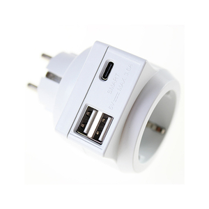 专业双USB Type-C通用USB电源插座，儿童安全插头开关USB插座 - Product Image 4