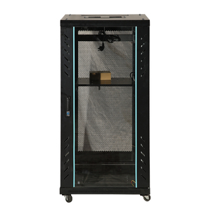 Factory <strong>Design</strong> 42u <strong>Network</strong> Cabinet 19inch Floor Standing Telecom Server Rack for <strong>Data</strong> Center 22u Capacity Steel Material - Product Image 2