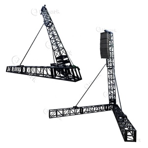 Kkmark 520x520mm Ground Support Line Array PA Speaker Array Tower Lift Bolt <strong>Truss</strong> for Sound System - Product Image 1